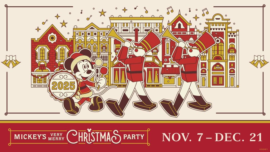 Poster Natal Mickey's Very Merry Christmas Party